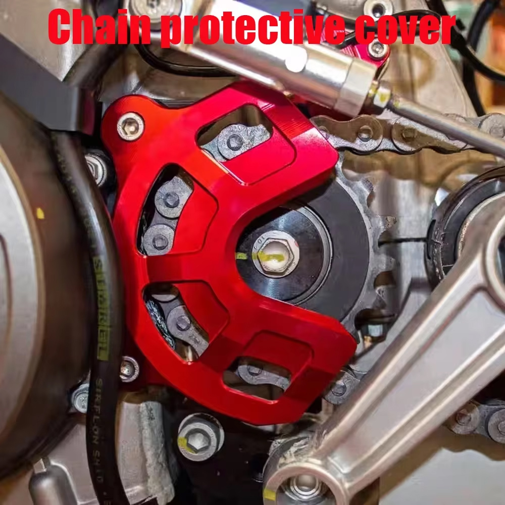 Chain Sprocket Set - Couvercle de pignon avant, Protection de