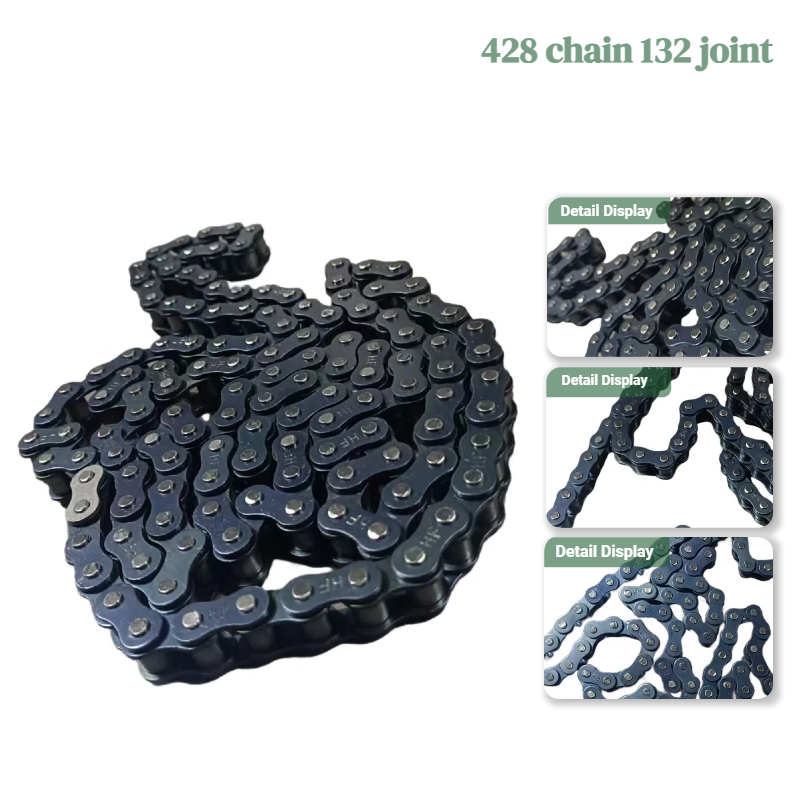 428 Chain - Chaîne 428 chaude, accessoires de boucle