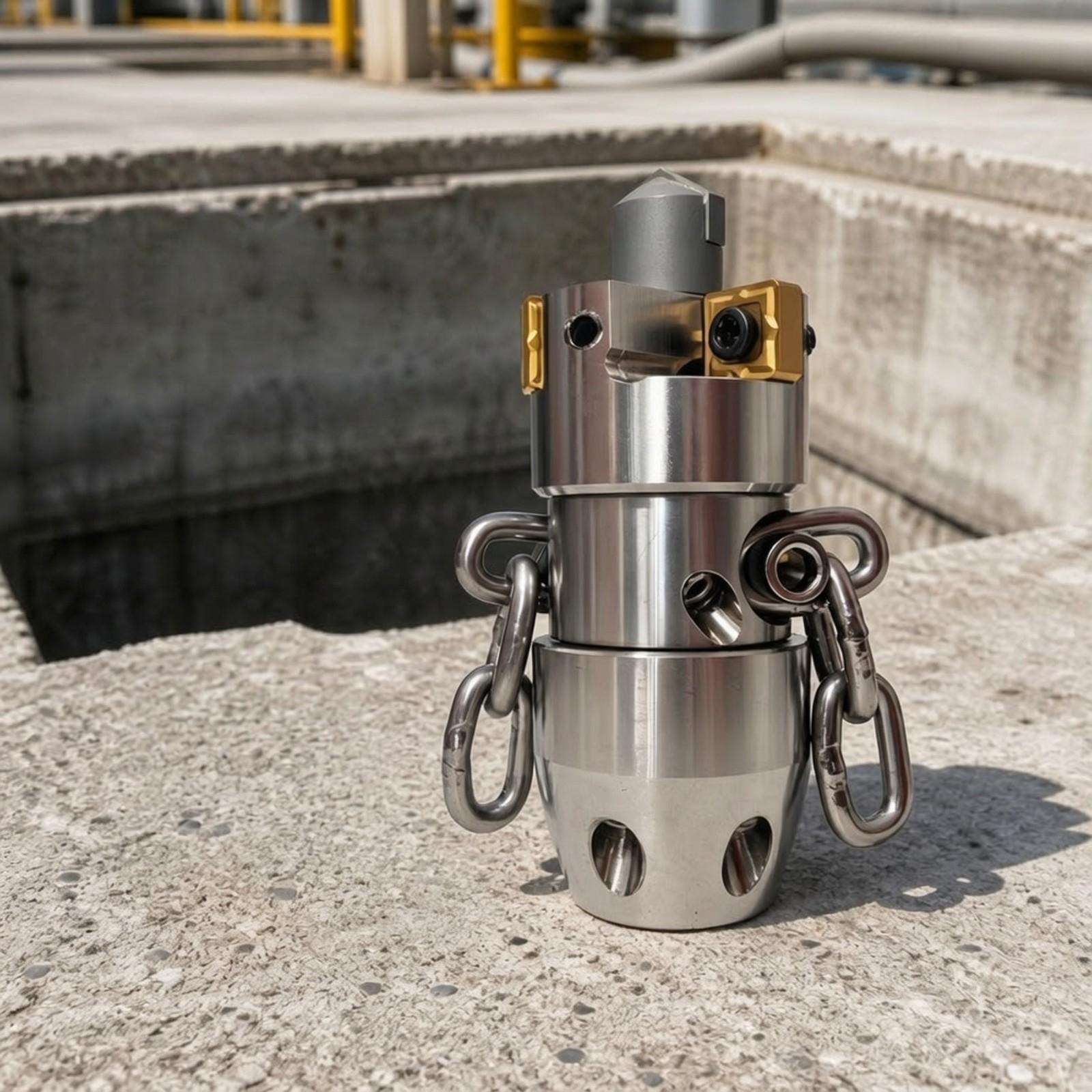 Buse de nettoyage rotative pou - Steel Chain avis et prix
