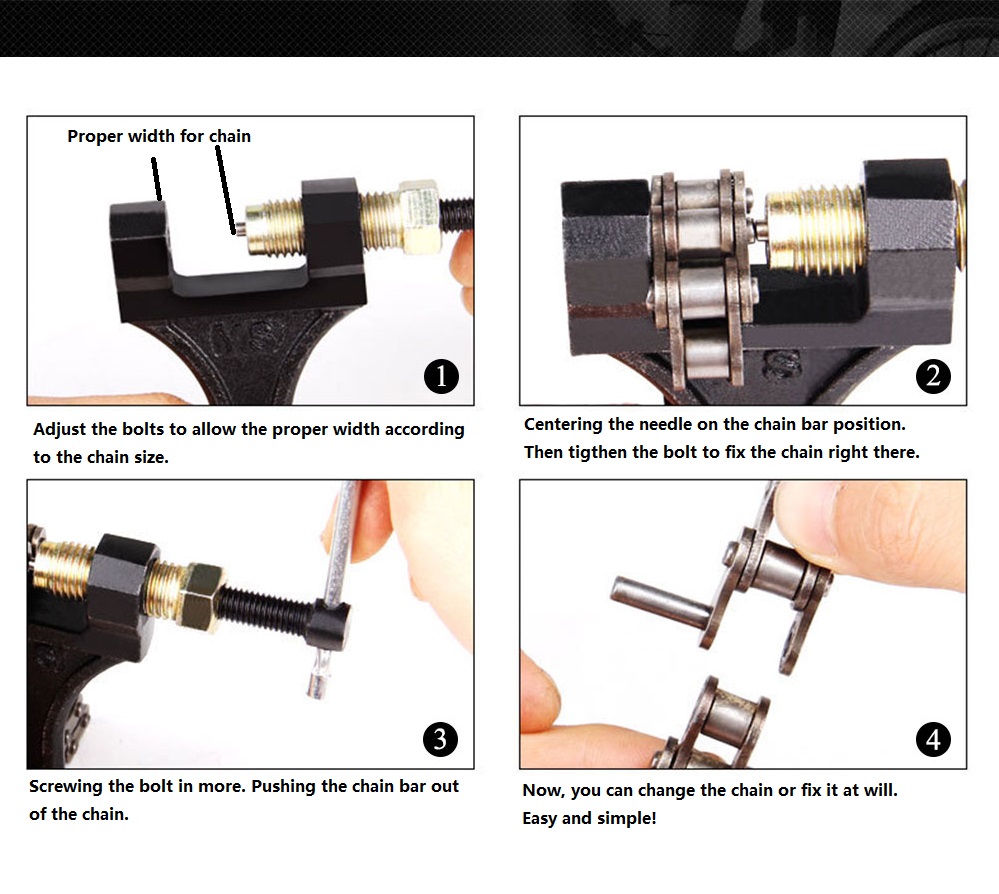 Outil de rivetage JOCutter pou - 428 Chain avis et prix