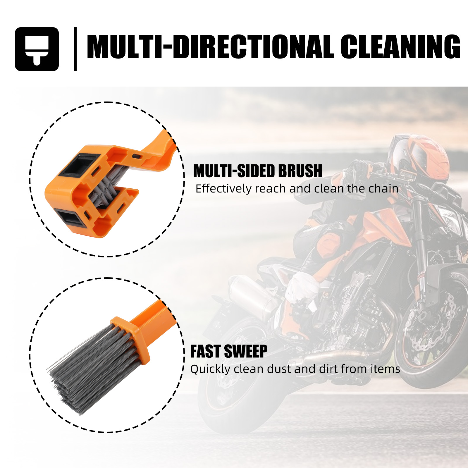 Brosse de nettoyage de chaîne  - Xcm Chain avis et prix
