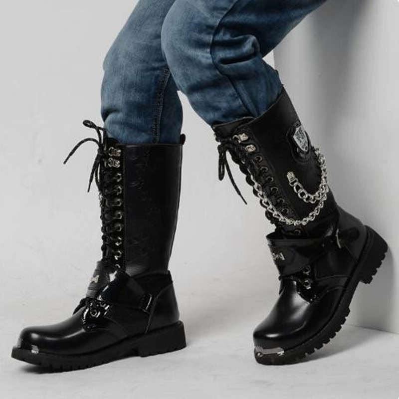 Bottes de moto pour hommes, mi - Motorcycle Chain avis et prix