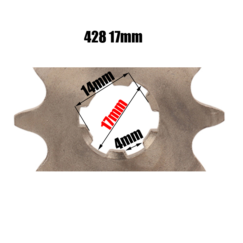 Pignon de moteur avant pour mo - 428 Chain avis et prix